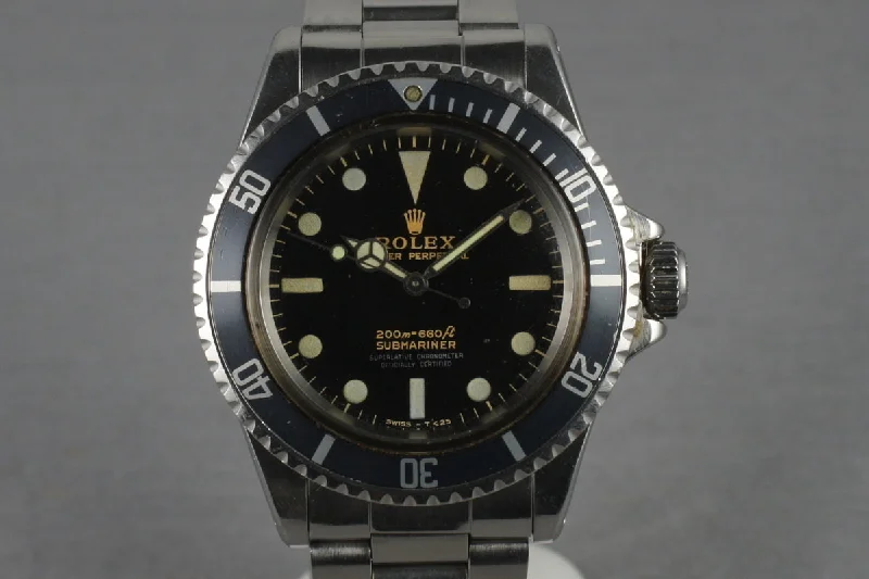 Rolex Watches for Those Who Appreciate Quality –Rolex Submariner 5512 with Non Chapter Ring Gilt Dial