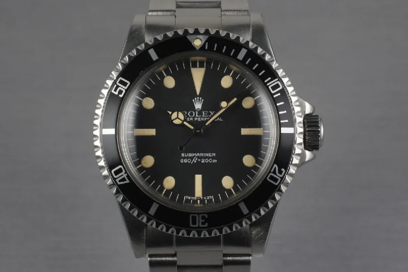 Discover the Best Rolex Models for Every Wrist –1979 Rolex Submariner 5513 Mark 3 Maxi Dial