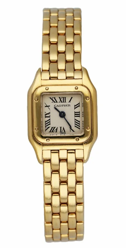 Cartier Watches: Designed for Precision and Luxury –Cartier Panthere Mini W25034139 18K Yellow Gold Ladies Watch