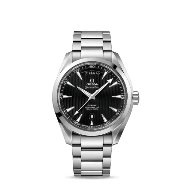 Discover Omega Watches for Every Occasion –Omega Seamaster 42mm Watch - Ref: 231.10.42.22.01.001 - Black Index Dial, Stainless Steel Bracelet