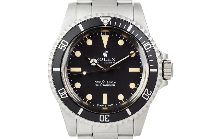 Timeless Rolex Watches for the Modern Collector –1978 Rolex Submariner 5513 Serif Dial