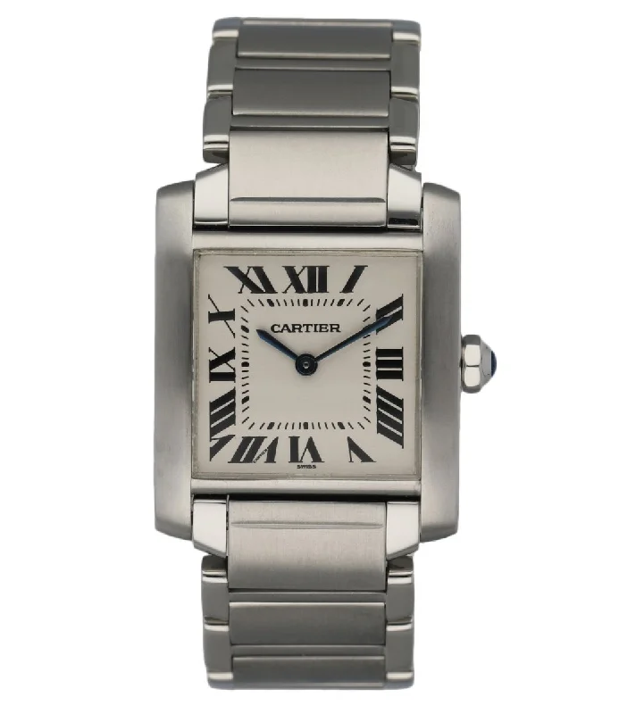 Cartier Watches: Timeless Elegance, Crafted for You –Cartier Tank Francaise 2301 Stainless Steel Midsize Ladies Watch