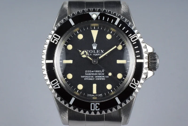 Rolex Watches for Ultimate Luxury –1967 Rolex Submariner 5512 4 Line Dial