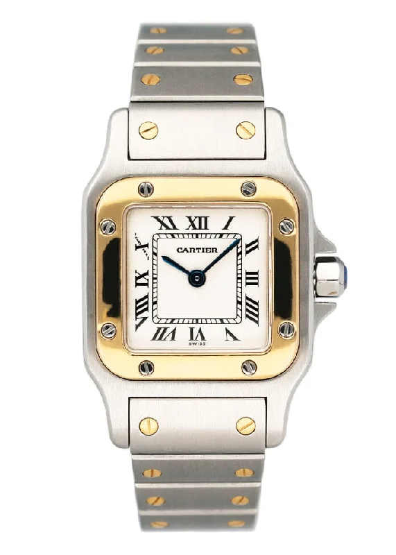 Classic Cartier Watches for Every Wrist –Cartier Santos Galbee W20012C4 Two Tone Ladies Watch