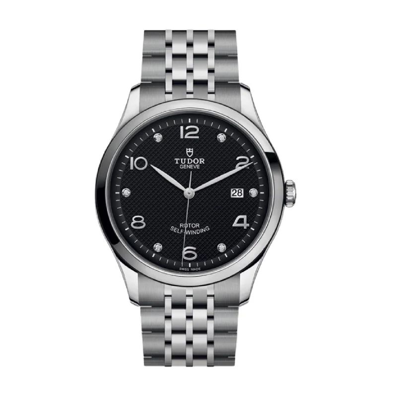 Find Tudor Watches for Unrivaled Elegance –Tudor 1926 41mm | Stainless Steel bracelet | Black Diamond-set dial | Men's Watch M91650-0004