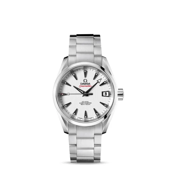 Find Omega Watches for Every Lifestyle –Omega Seamaster 39mm Watch - Ref: 231.10.39.21.54.001 - White Diamond Index Dial, Stainless Steel Bracelet