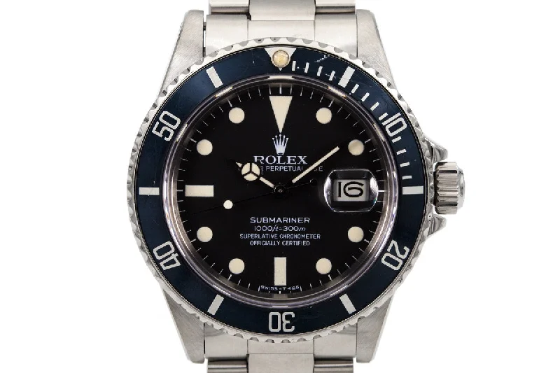 Discover Rolex Watches for the Modern Era –1981 Rolex Submariner 16800