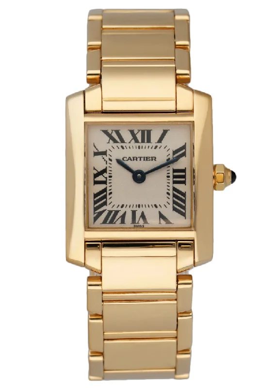 Discover Cartier Watches with Exceptional Design –Cartier Tank Francaise 1820 18K Yellow Gold Ladies Watch