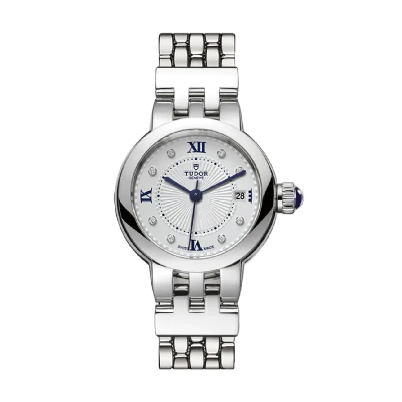 Find Tudor Watches for Classic Luxury –Tudor Clair De Rose 26mm | Stainless Steel bracelet | Opaline Diamond dial | Ladies Watch M35200-0004