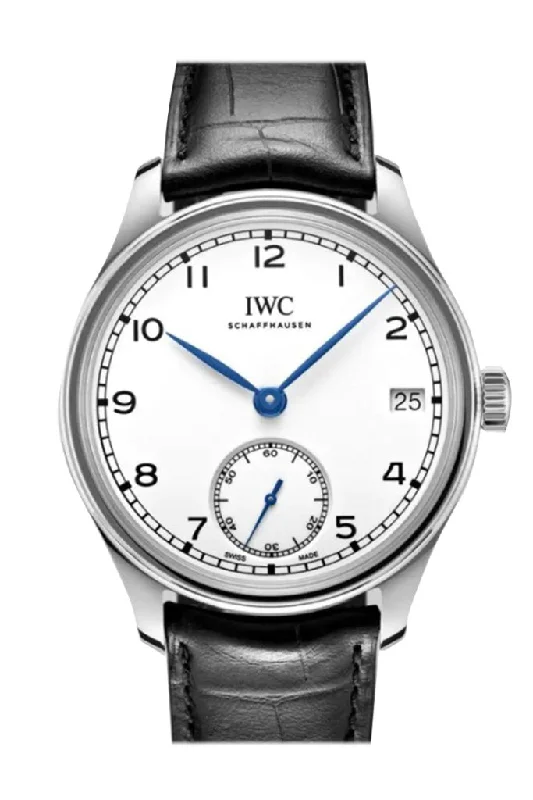 IWC Watches: The Epitome of Swiss Craftsmanship –IWC Portuguese Hand Wind White Dial Men's Watch IW510212