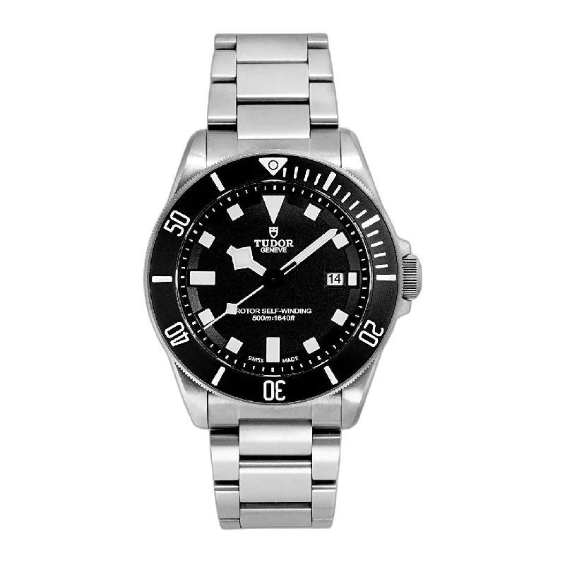 Discover Tudor Watches for Every Occasion –Tudor Pelagos 42mm | Titanium Bracelet | Black Dial | Titanium Case | Men's Watch ref. 25500TN