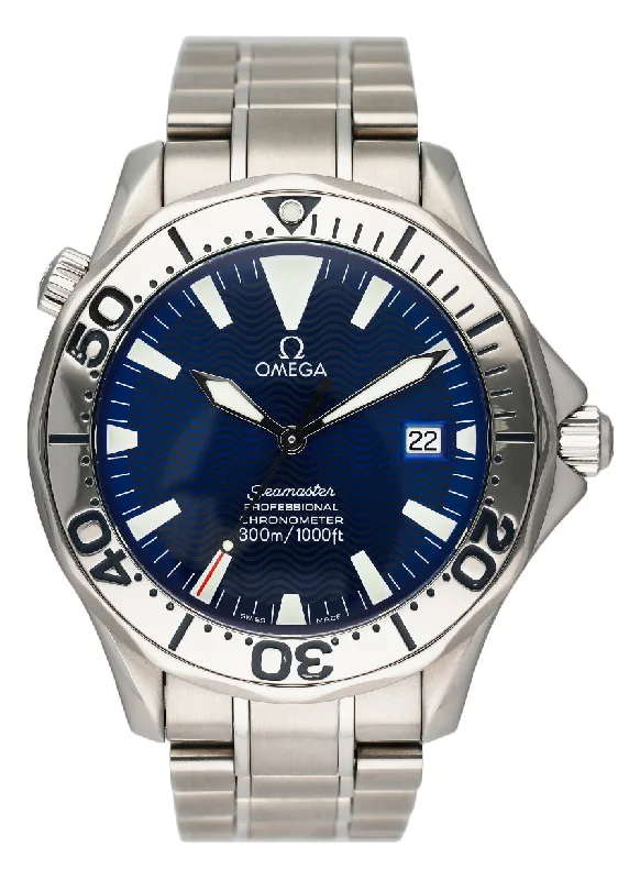 Shop Omega Watches for Rare Collections –Omega Seamaster 2255.80.00 300M Chronometer Mens Watch