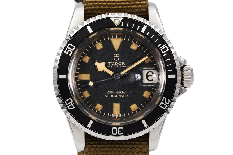 Explore Rolex Watches with Distinctive Designs –1972 Tudor Submariner 9411/0 Black Snowflake Dial