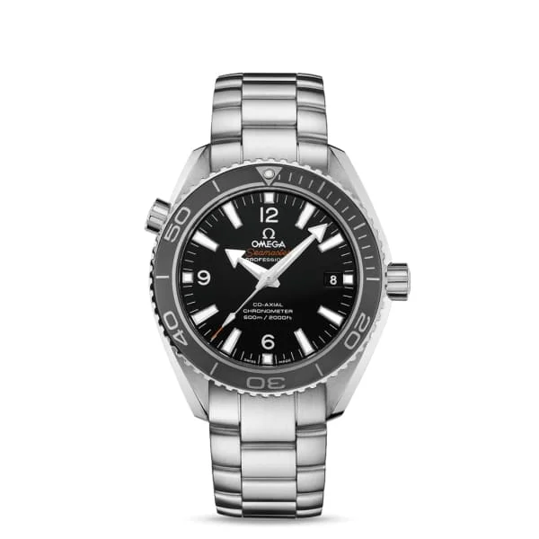 Omega Watches: Swiss Precision and Elegance –Omega Seamaster 42mm Watch - Ref: 232.30.42.21.01.001 - Black Index Dial, Stainless Steel Bracelet