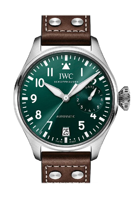 IWC Watches: Designed for Timeless Precision –IWC Big Pilot 46 Green Dial Watch  IW501015