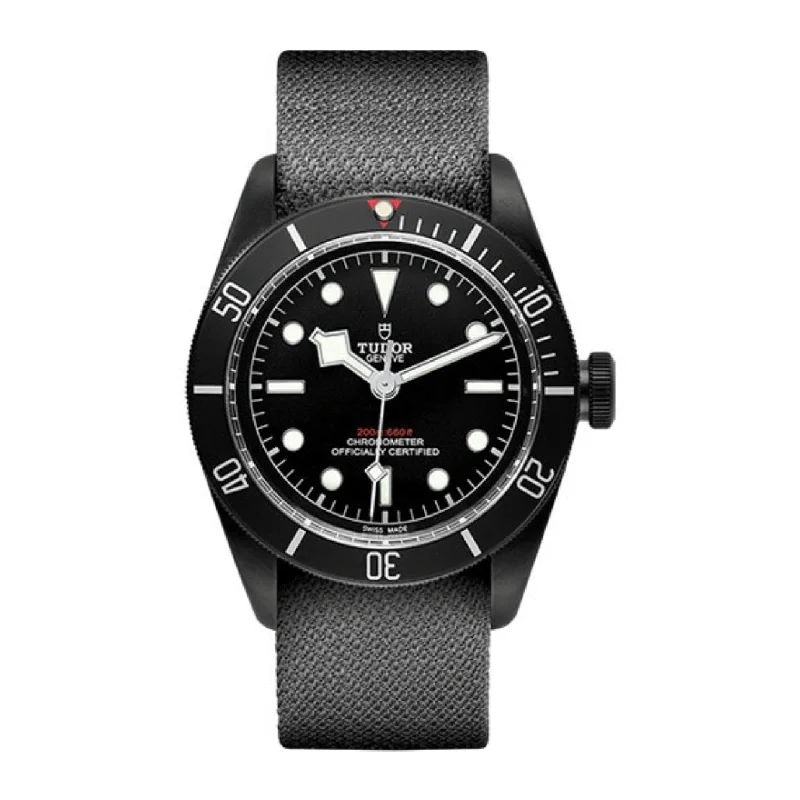 Shop Tudor Watches for Timeless Design –Tudor Black Bay Dark 41mm | Black Fabric Strap | Black Dial | Men's Watch ref. M79230DK-0006