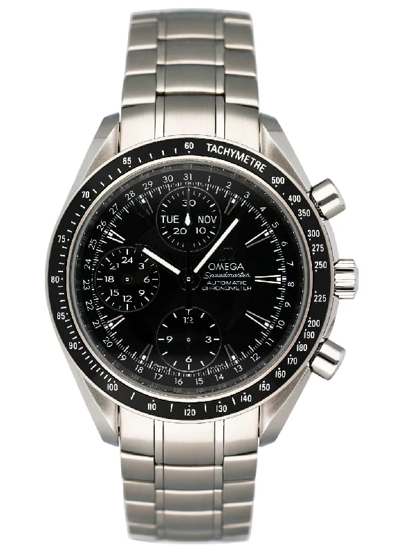 Shop Omega Watches for Iconic Designs –Omega Speedmaster Day Date 3220.50.00 Mens Watch Full Set