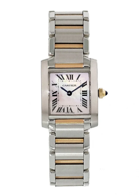 Find the Best Cartier Timepieces for Every Taste –Cartier Tank Francaise 2384 MOP Dial Ladies Watch