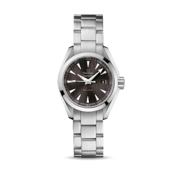 Discover Omega Watches for Timeless Style –Omega Seamaster 30mm Watch - Ref: 231.10.30.60.06.001 - Grey Index Dial, Stainless Steel Bracelet