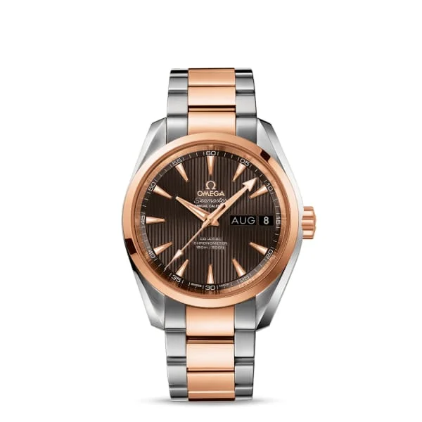 Omega Watches: Perfect for the Watch Enthusiast –Omega Seamaster 39mm Watch - Ref: 231.20.39.22.06.001 - Grey Index Dial, Two Tone Stainless Steel & 18K Rose Gold Bracelet