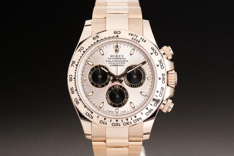 Rolex Watches: A Tradition of Excellence –2021 Rolex Daytona 116505 Everose Gold Sundust Full Set