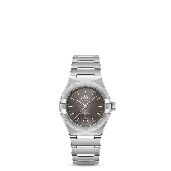 Omega Watches: Designed for the Elite Collector –Omega Constellation 29mm Watch - Ref: 131.10.29.20.06.001 - Grey Index Dial, Stainless Steel Bracelet