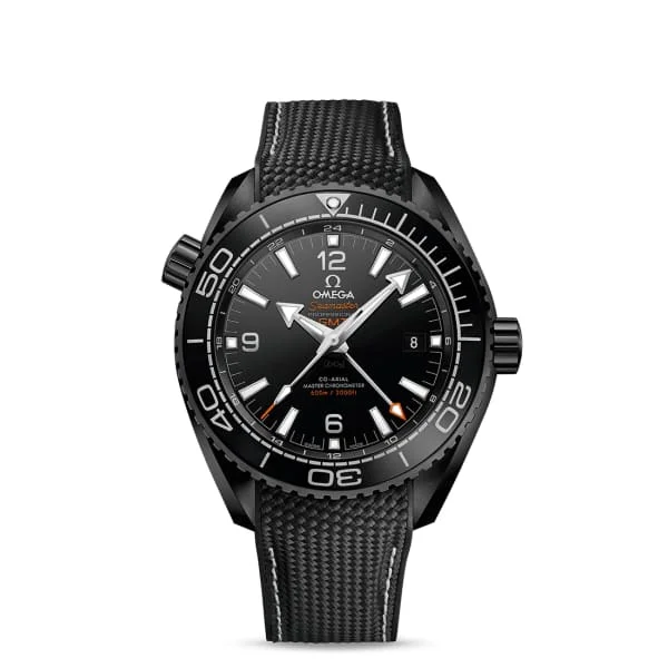 Find the Best Omega Timepieces for Your Collection –Omega Seamaster 46mm Watch - Ref: 215.92.46.22.01.001 - Black Index Dial, Black Rubber Strap