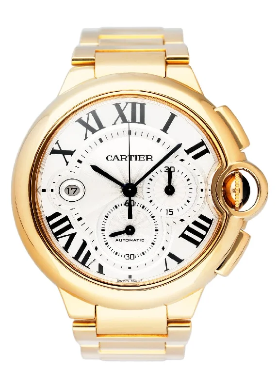 Find Classic Cartier Timepieces Today –Cartier Ballon Bleu XL W6920008 18K Yellow Gold Mens Watch Box Papers