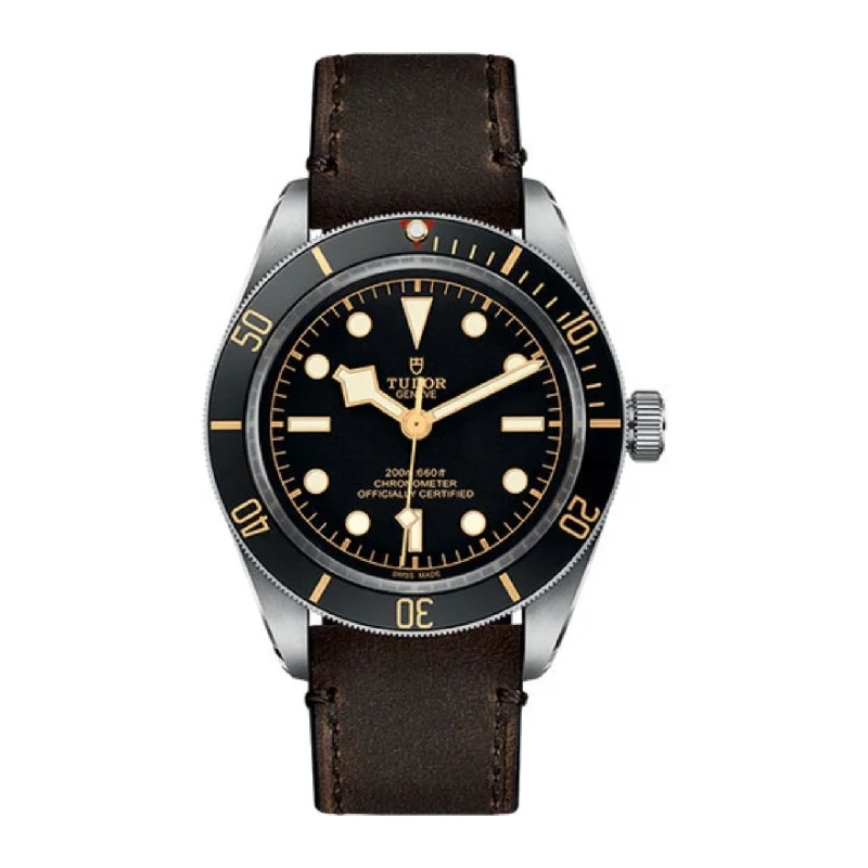 Tudor Watches: Precision Timepieces for Every Wrist –Tudor Black Bay Fifty-Eight 39mm | brown Leather Strap | black domed Dial | Men's Watch ref. M79030N-0002