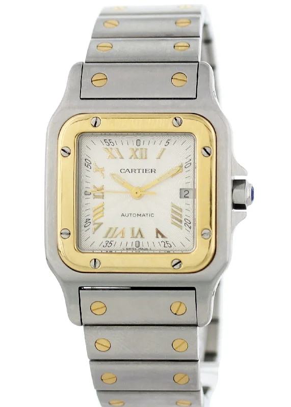 Find Cartier Watches with Distinctive Appeal –Cartier Santos Galbee 2319 Automatic Two Tone Watch