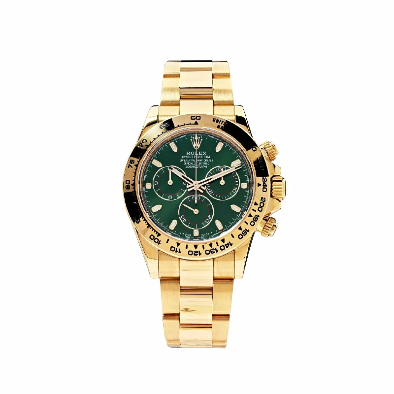 Rolex Watches: Timeless Style and Performance –Rolex Daytona 116508 'John Mayer' Green Dial (2023)