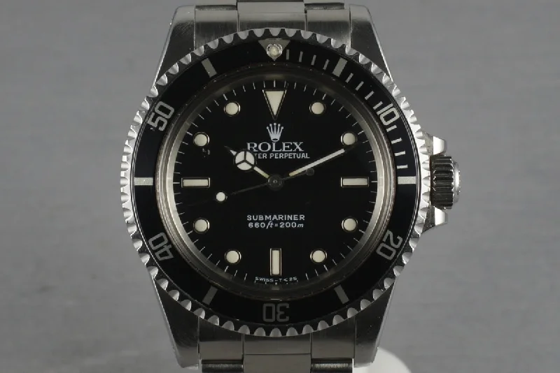 Explore Rolex Watches for Unrivaled Quality –Rolex Submariner 5513 with WG surrounds