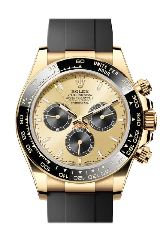 Discover Rare Rolex Watches –Rolex Daytona 40 Golden and Black Dial Yellow Gold Mens Watch 126518LN