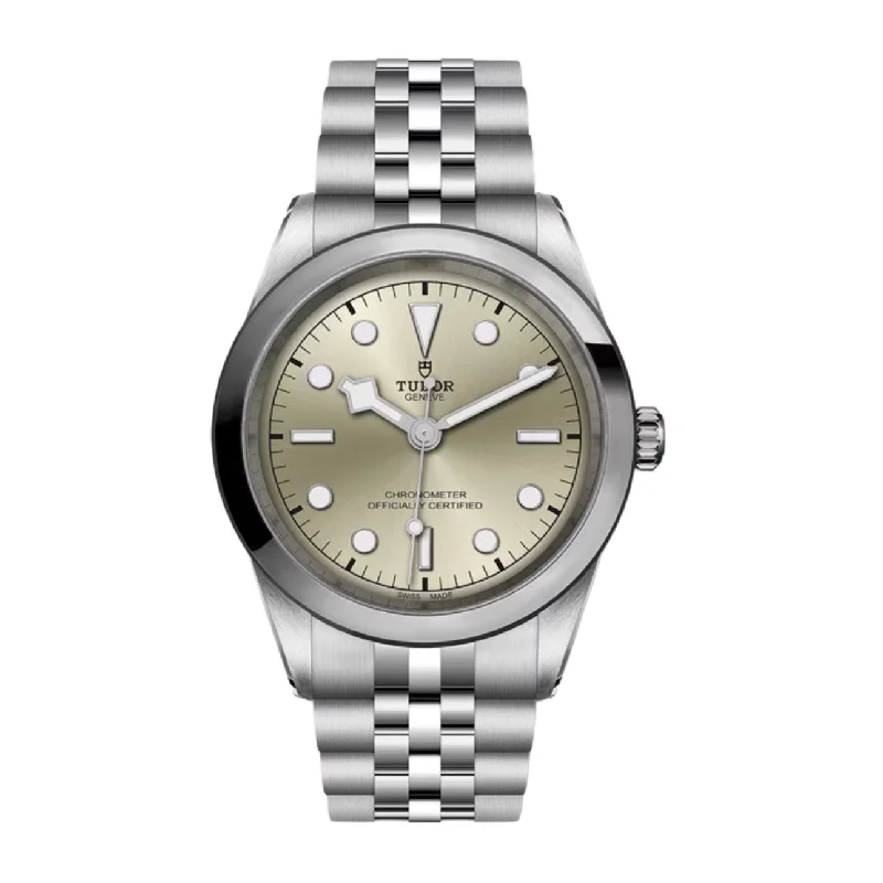 Tudor Watches: Swiss Craftsmanship and Precision –Tudor Black Bay 41 | Stainless steel bracelet | Light champagne Dial | Men's Watch ref. M79680-0003