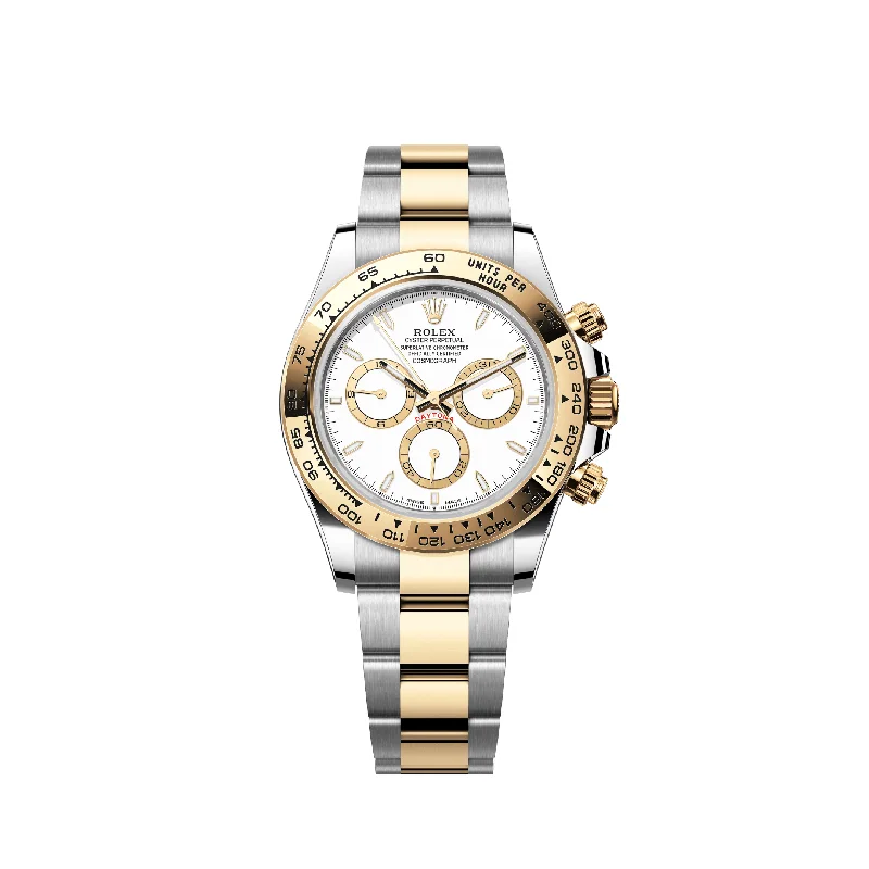 Discover Classic Rolex Timepieces Now –Rolex Daytona 126503 Stainless Steel Yellow Gold White Dial (2024)