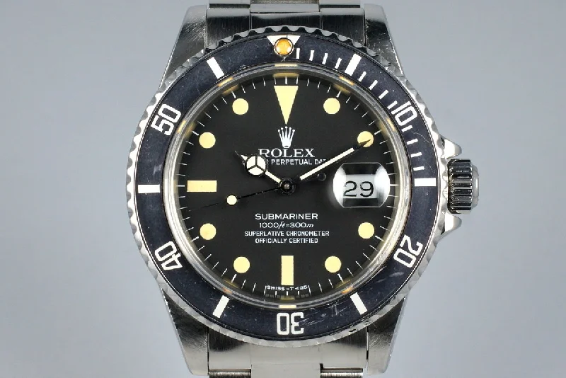 Shop Rolex Watches for Unmatched Precision –1981 Rolex Submariner 16800