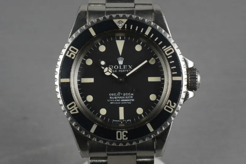 Shop Rolex Watches for Lasting Elegance –Rolex Submariner  5512 with Box and Papers