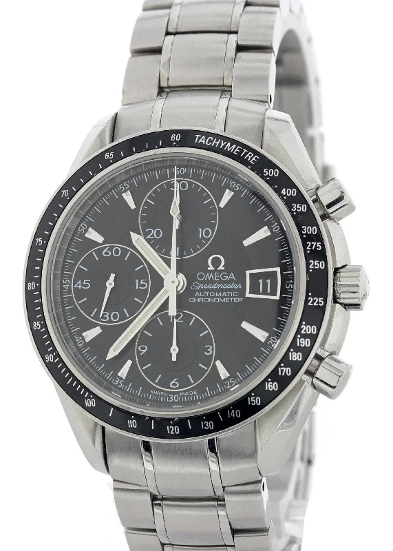 Shop Omega Watches for Classic Appeal –Omega Speedmaster Date Chronometer 3210.50.00 Mens Watch