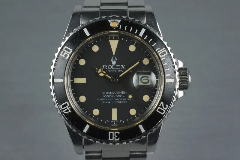 Rolex Watches for the Luxury Connoisseur –1981 Rolex Submariner 16800