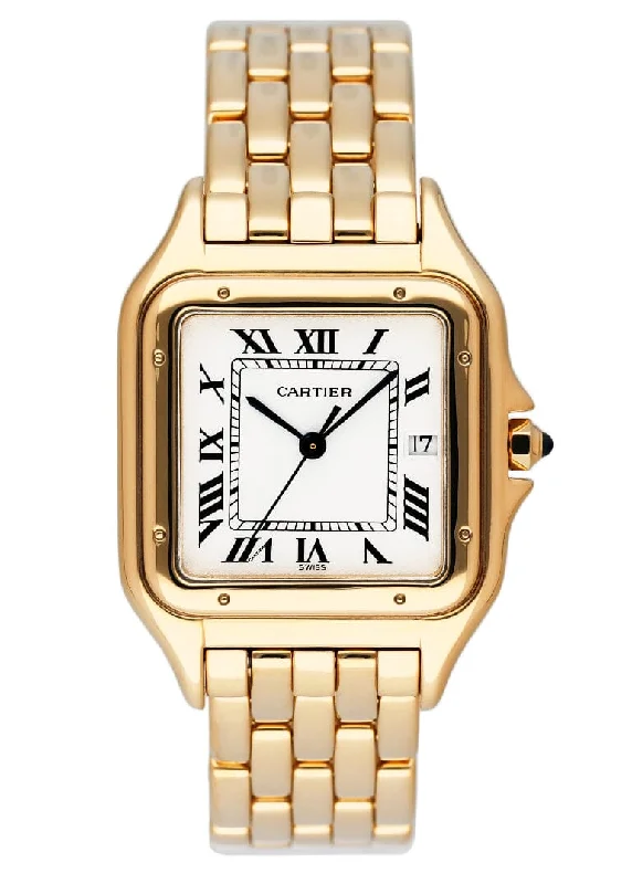 Cartier Watches: Precision Meets Perfection –Cartier Panthere W25014B9 18K Yellow Gold Mens Watch