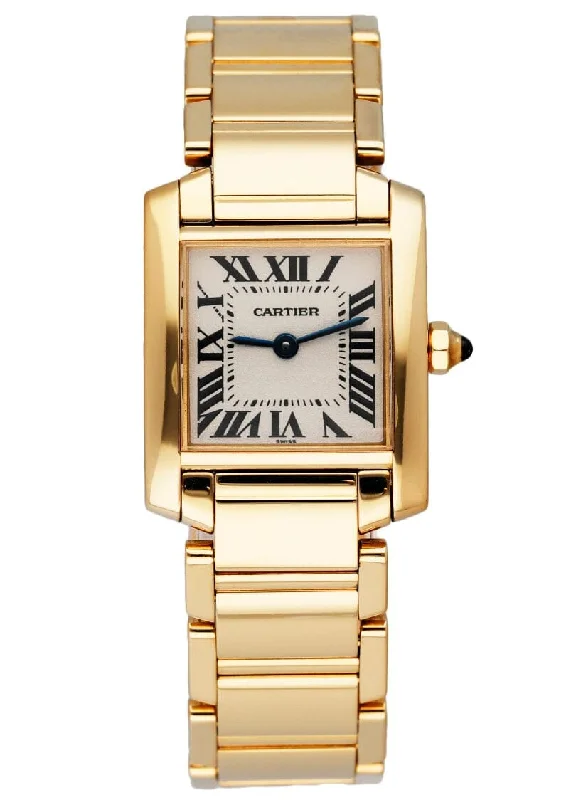 Find Cartier Watches for Every Budget –Cartier Tank Francaise W50002N2 18K Yellow Gold Ladies Watch