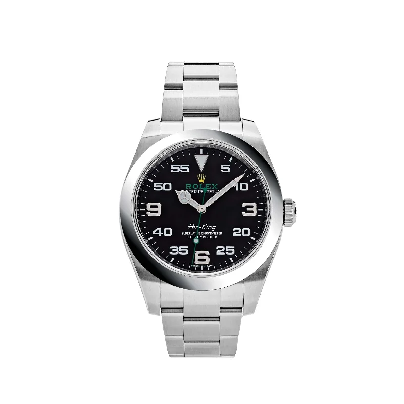 Timeless Rolex Watches for Every Style –Rolex Air-King 116900 Stainless Steel Black Dial