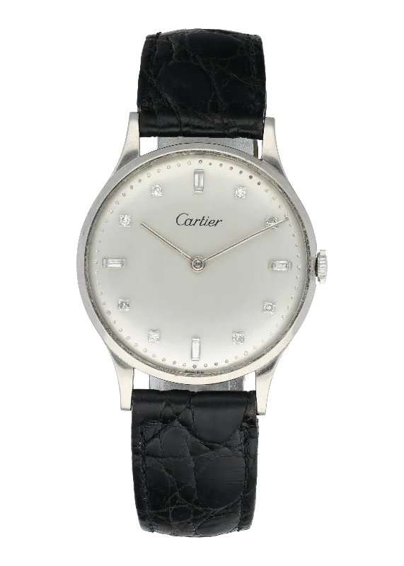 Find Exclusive Cartier Timepieces for Sale –Rare Vintage Cartier Diamond Dial Mens Watch