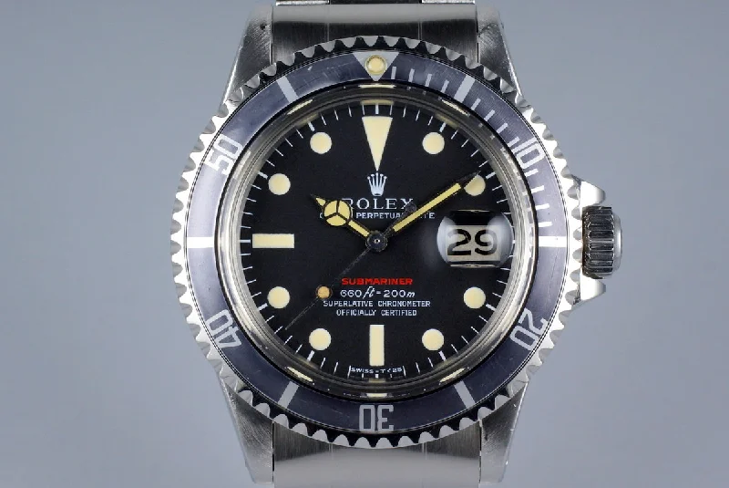 Rolex Watches: Perfect for Every Style –1972 Rolex Red Submariner 1680 Mark IV Dial