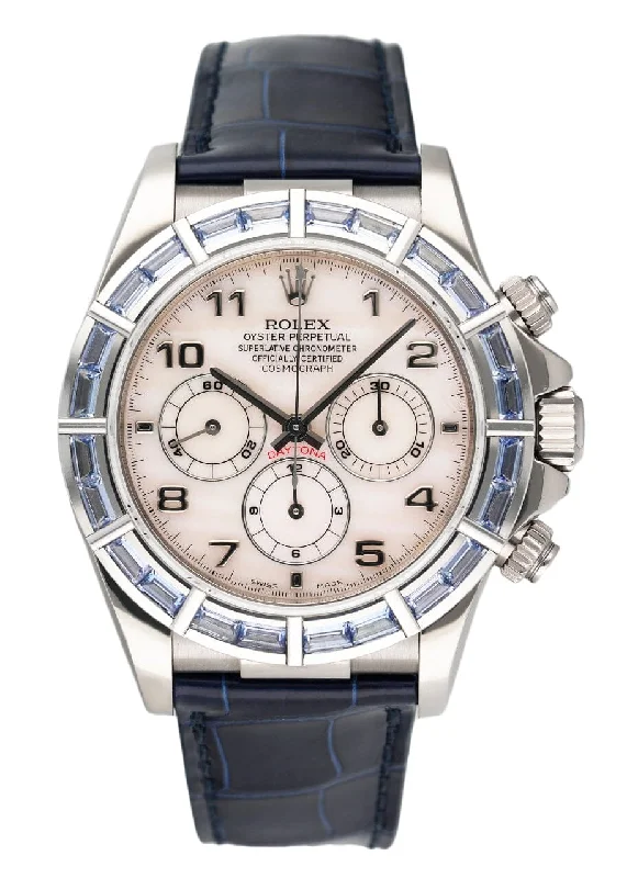 Discover Your Next Rolex Watch Today –Rolex Daytona 16589 SACI White Gold Watch