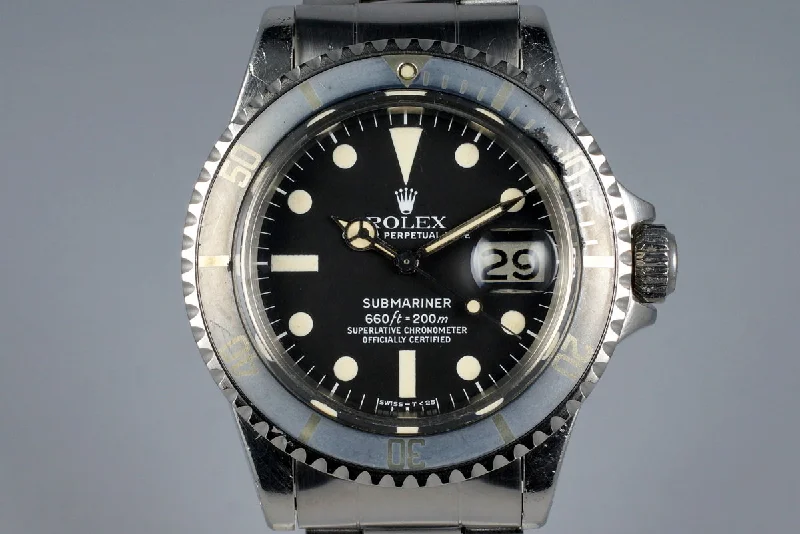 Timeless Rolex Watches with Legendary Appeal –1978 Rolex Submariner 1680 ‘Ghost Insert’