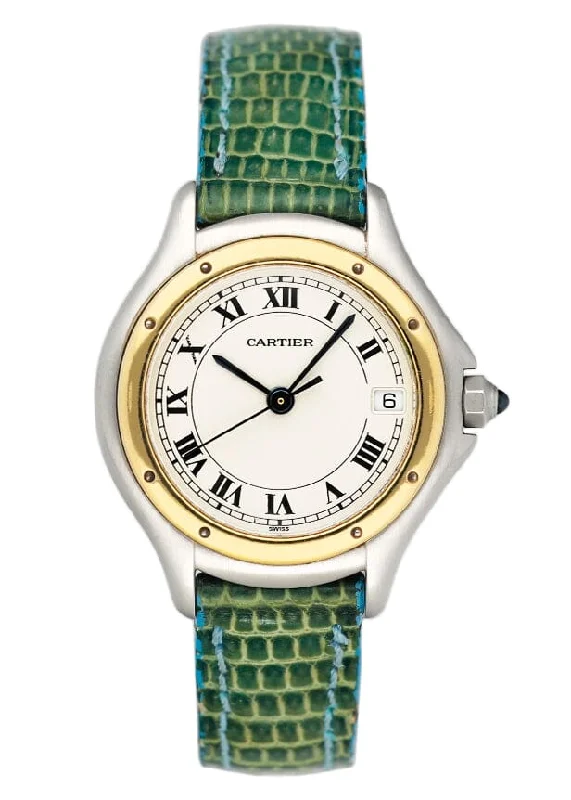 Discover Iconic Cartier Timepieces with Unmatched Craftsmanship –Cartier Panthere Cougar W350058A Two Tone Ladies Watch