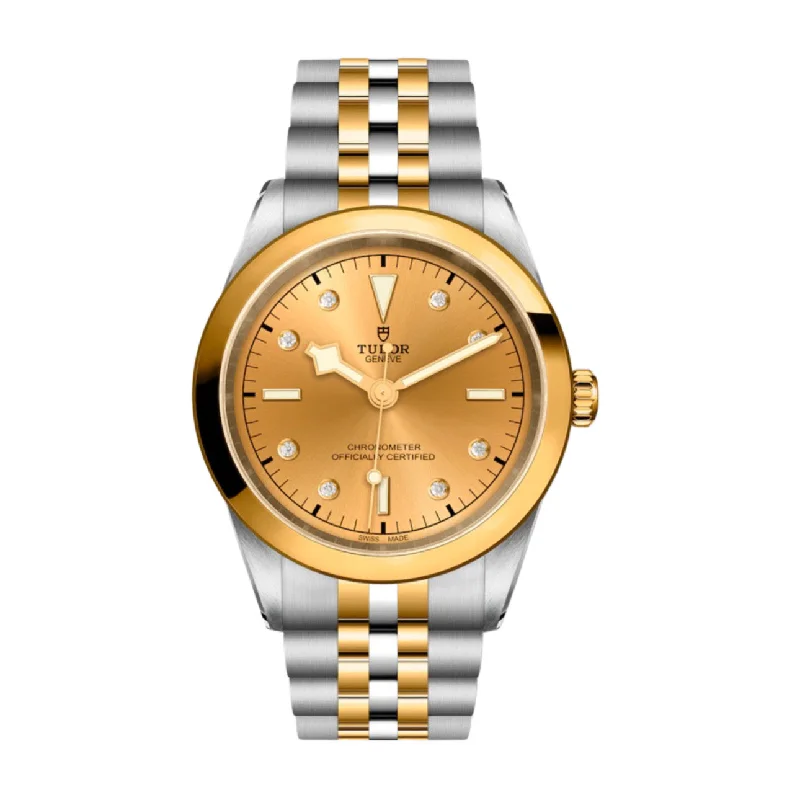 Shop Tudor Watches for Timeless Design –Tudor Black Bay 41 S&G | Steel and yellow gold bracelet | Champagne Diamond Dial | Men's Watch ref. M79683-0008