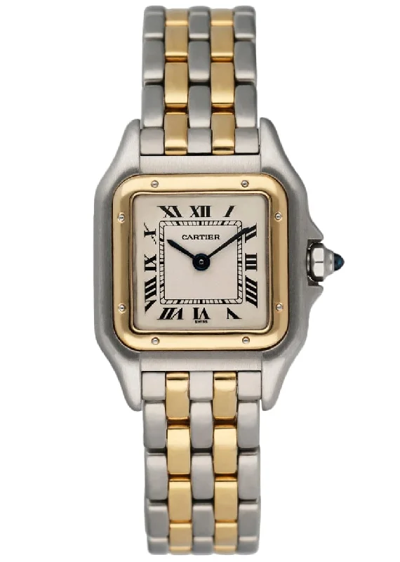 Explore Cartier Watches for Modern Luxury –Cartier Panthere W25029B6 Two Rows Ladies Watch