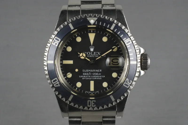 Find Exclusive Rolex Models for Timeless Elegance –1979 Rolex Submariner 1680 with Box and Papers